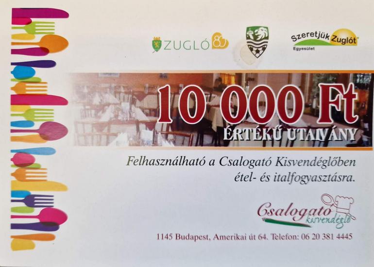 Csalogató étterem gasztro utalvány vásárlás